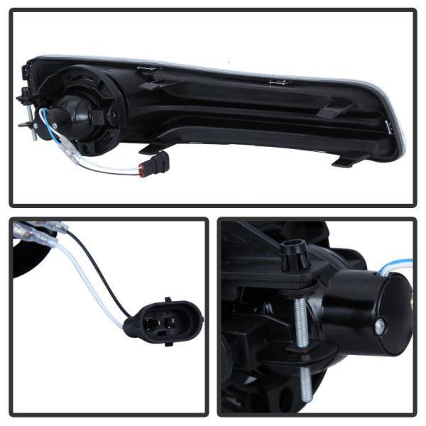 Spyder Auto Chrysler 300 2011-2014 (Wont Fit SRT-8 Models)OEM Fog Light W/Universal Switch- Clear - 5080394
