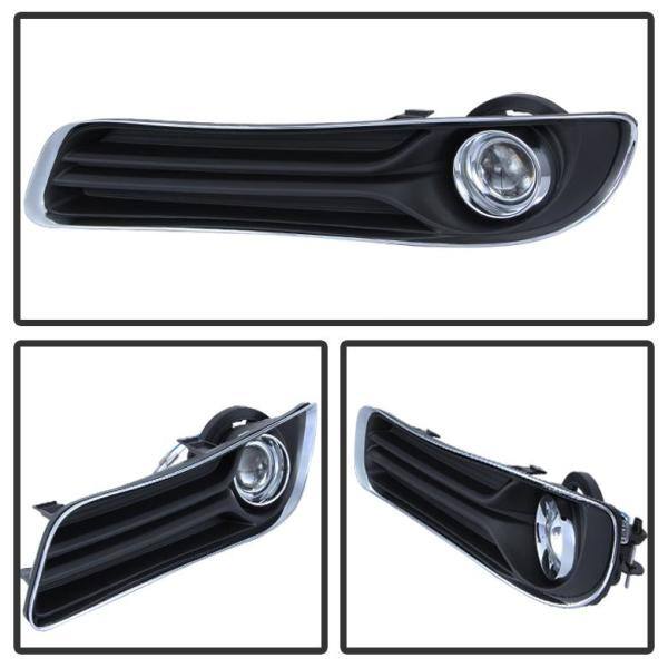 Spyder Auto Chrysler 300 2011-2014 (Wont Fit SRT-8 Models)OEM Fog Light W/Universal Switch- Clear - 5080394