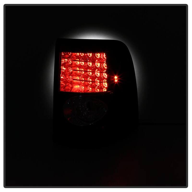 Spyder Auto Ford Explorer 4Dr (Except Sport Trac) 02-05 LED Tail Lights - Black - 5002952