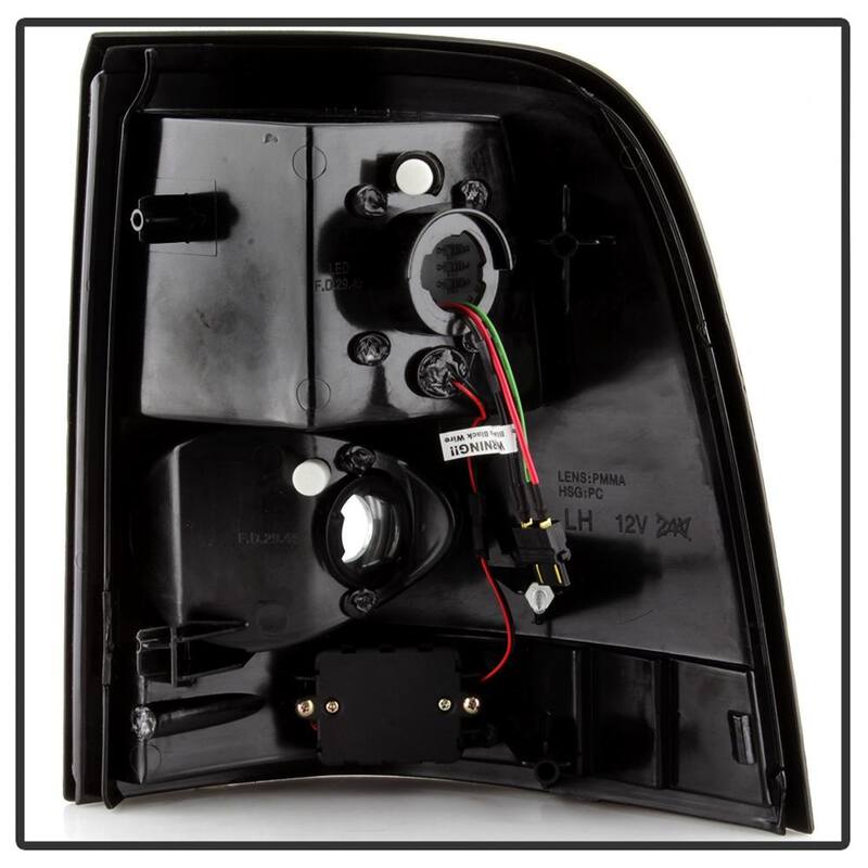 Spyder Auto Ford Explorer 4Dr (Except Sport Trac) 02-05 LED Tail Lights - Black - 5002952