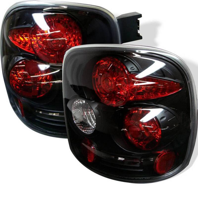 Spyder Auto Chevy Silverado Stepside 99-04 Euro Style Tail Lights - Black - 5002105