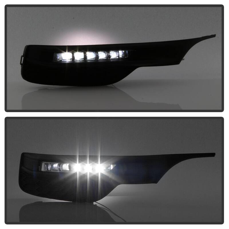 Spyder Auto Honda Accord Sedan 2016-2017 OEM LED Fog Lights W/Switch- Clear - 5083050