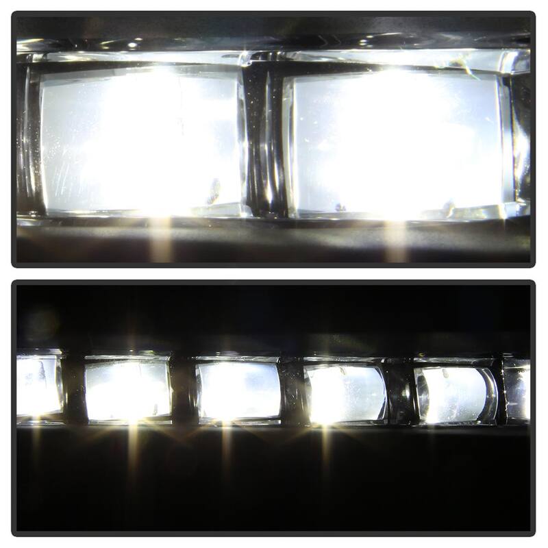Spyder Auto Honda Accord Sedan 2016-2017 OEM LED Fog Lights W/Switch- Clear - 5083050