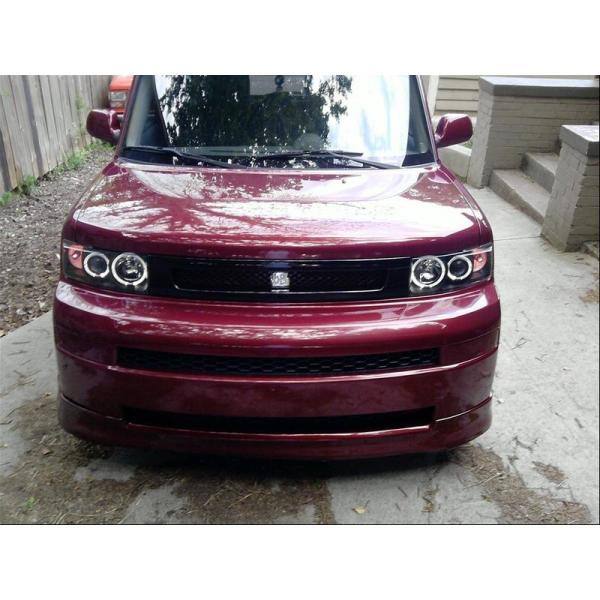 Spyder Auto Scion XB 03-07 Projector Headlights - LED Halo - Black - High H1 (Included) - Low 9006 (Included) - 5011893