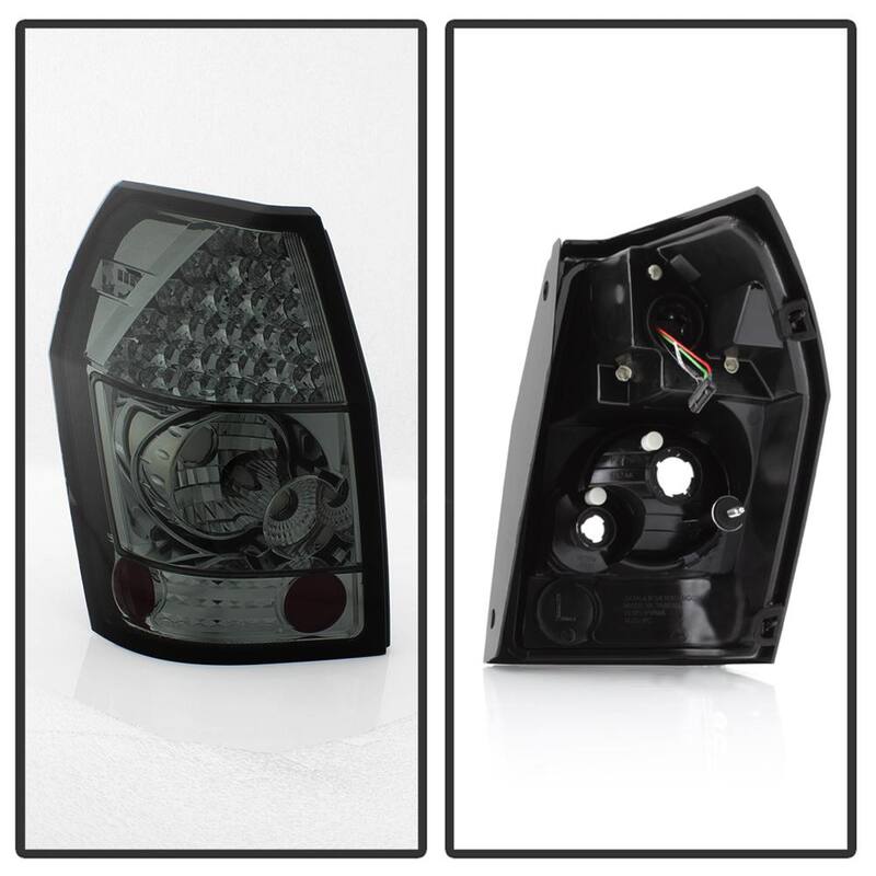Spyder Auto Dodge Magnum 05-08 LED Tail Lights - Smoke - 5002402
