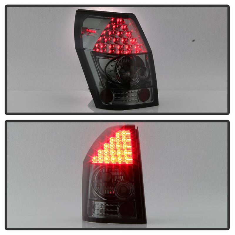 Spyder Auto Dodge Magnum 05-08 LED Tail Lights - Smoke - 5002402