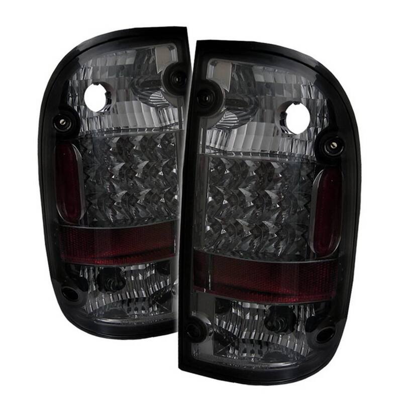 Spyder Auto Toyota Tacoma 95-00 LED Tail Lights - Smoke - 5008039