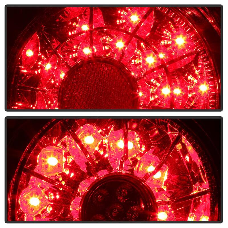 Spyder Auto Lexus IS 300 01-03 ( With Inner Trunk Lights ) LED Tail Lights - Smoke - 5085054