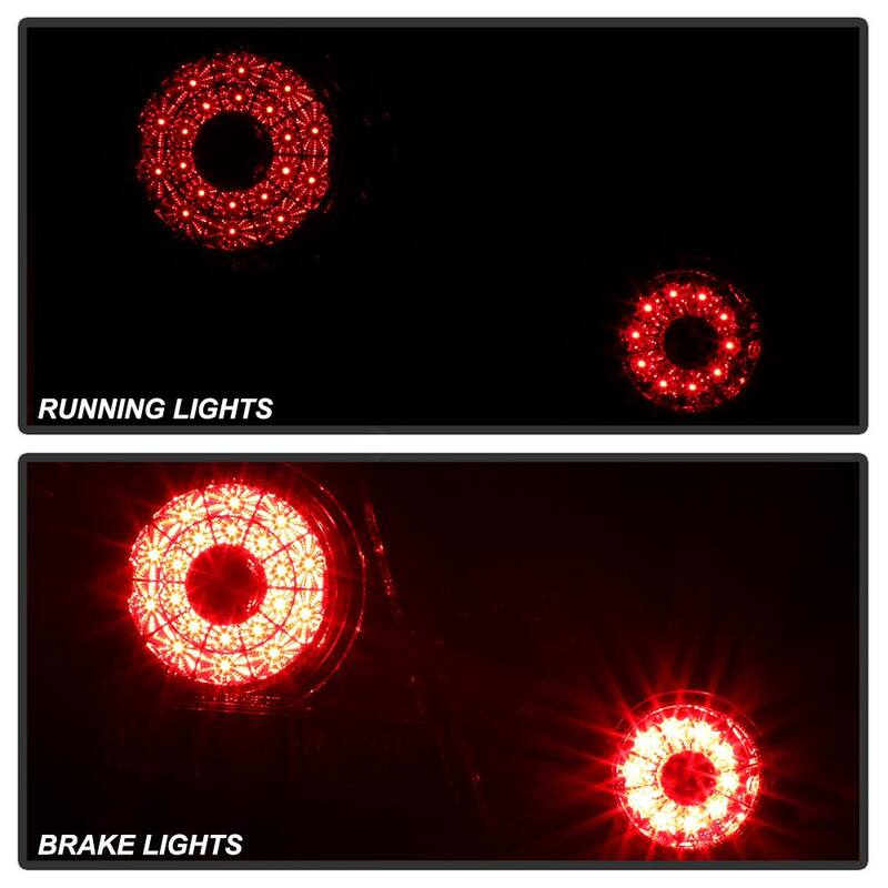 Spyder Auto Lexus IS 300 01-03 ( With Inner Trunk Lights ) LED Tail Lights - Smoke - 5085054