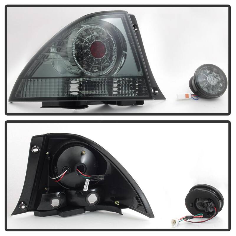 Spyder Auto Lexus IS 300 01-03 ( With Inner Trunk Lights ) LED Tail Lights - Smoke - 5085054