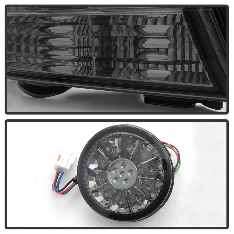 Spyder Auto Lexus IS 300 01-03 ( With Inner Trunk Lights ) LED Tail Lights - Smoke - 5085054