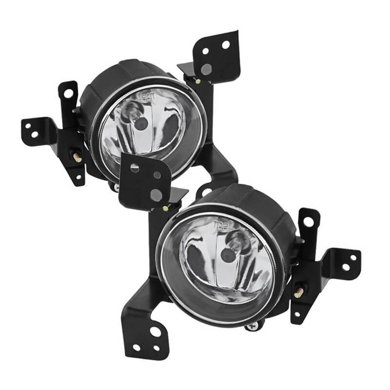 Spyder Auto Mitsubishi Mirage 2014-2015 OEM Fog Lights w/Switch - Clear - 5077769