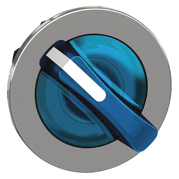 Schneider Electric ShortHandSelectSwtch, Iluminado, Azul, 2 Posiciones, 30mm - ZB4FK1463