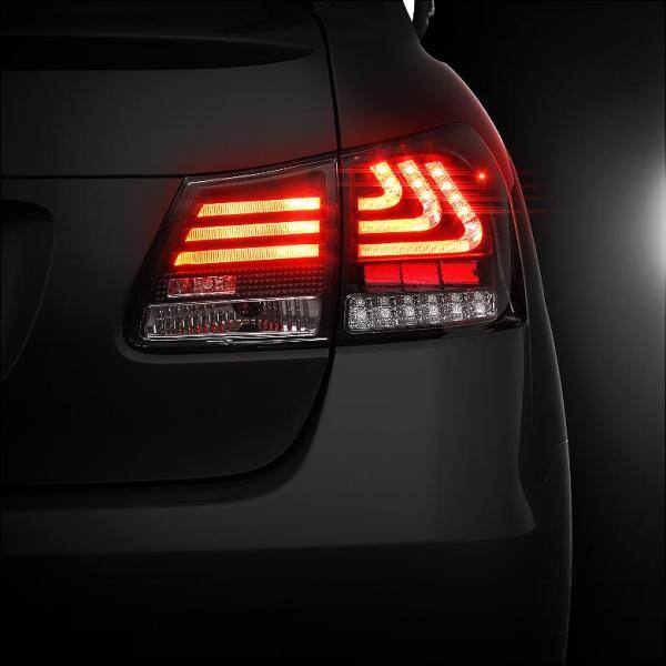 Spyder Auto Lexus GS 350 07-11 LED Tail Lights - Black - 5082596