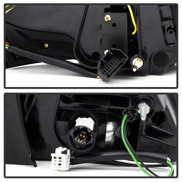 Spyder Auto Lexus GS 350 07-11 LED Tail Lights - Black - 5082596