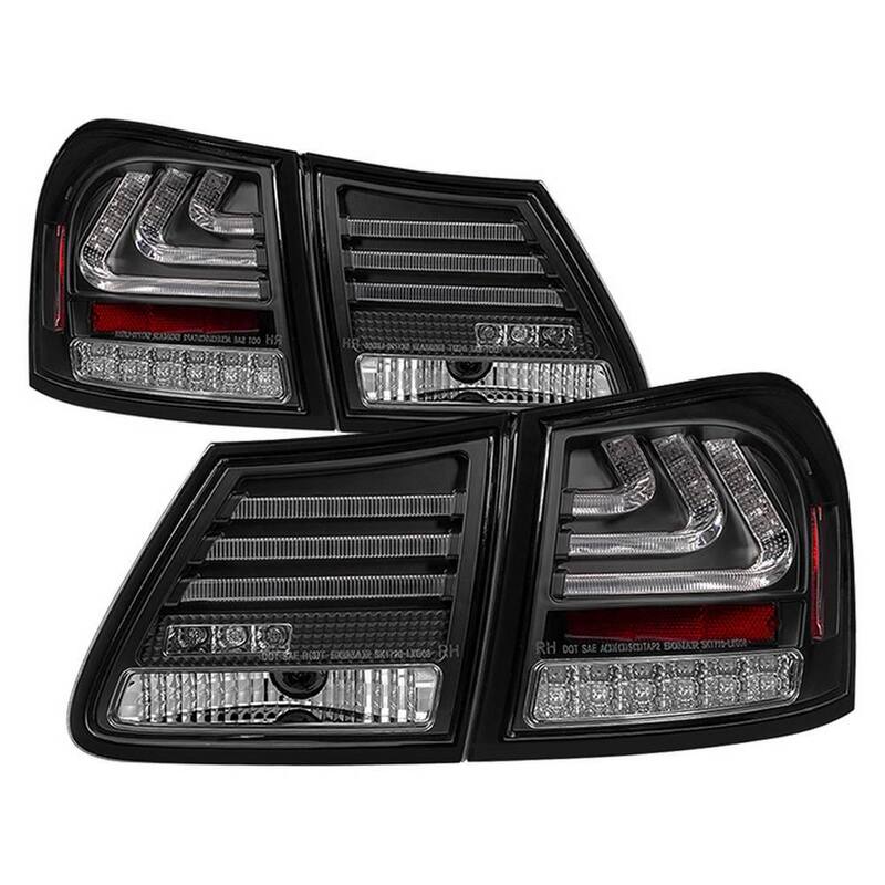 Spyder Auto Lexus GS 350 07-11 LED Tail Lights - Black - 5082596