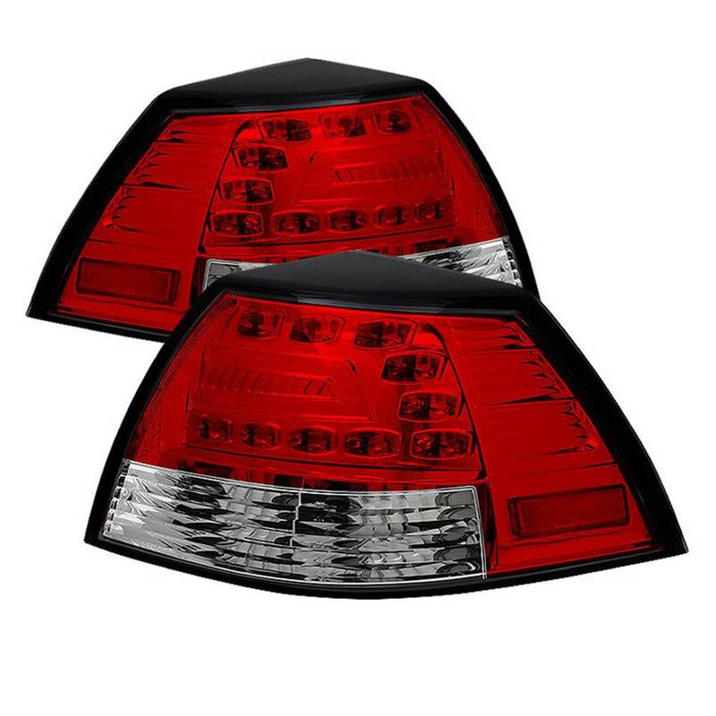 Spyder Auto Pontiac G8 08-09 (1157 & 3157 plug included within the housing) LED Tail Lights - Red Clear - 5008602