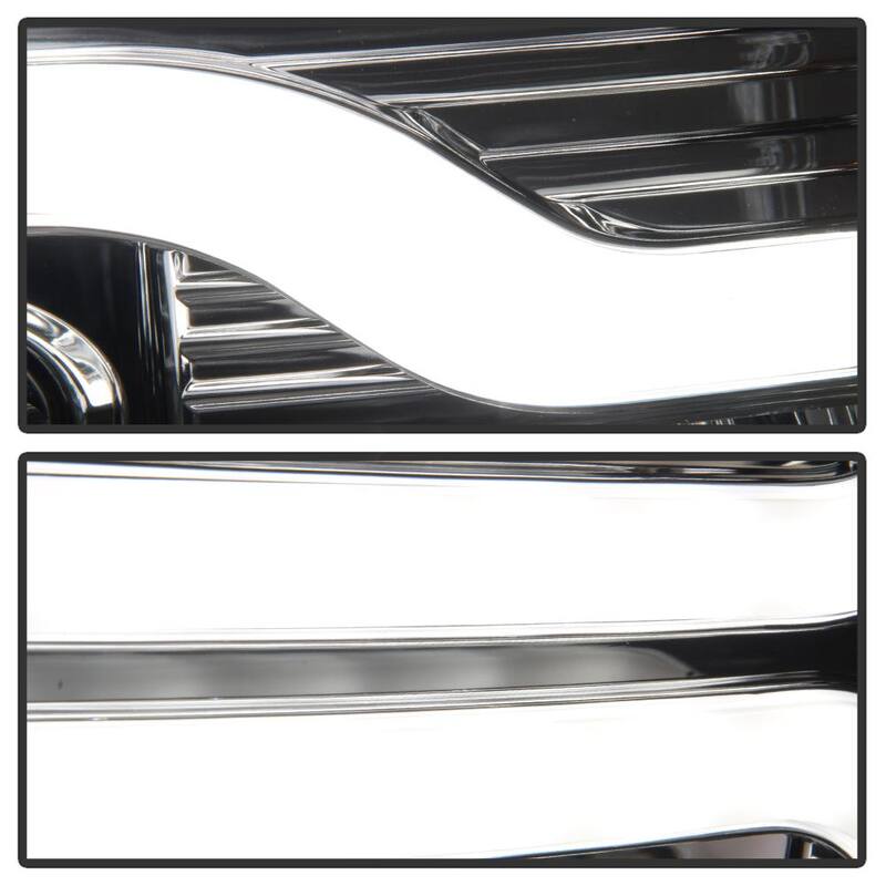 Spyder Auto Chevy Silverado 1500 07-13 / 2500HD/3500HD 07-14 Version 3 Projector Headlights - LED DRL - Chrome - 5083616