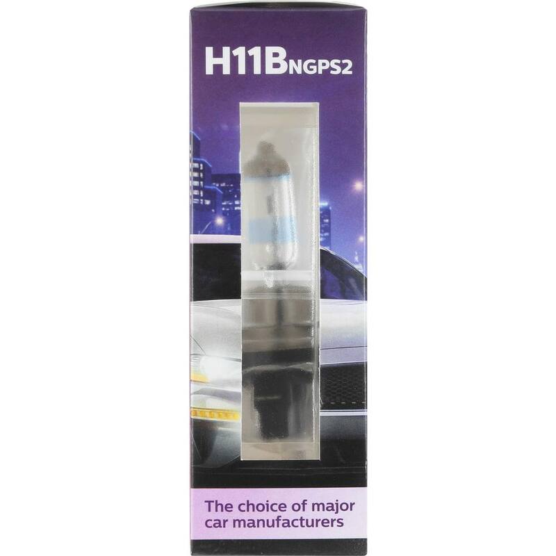 Philips NightGuide Platinum H11B White Headlight/Fog Light (2-Pack) - H11BNGPS2