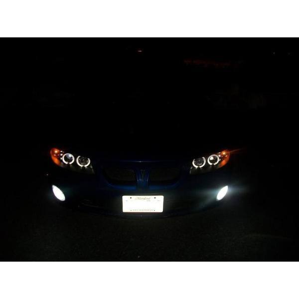 Spyder Auto Pontiac GTO 04-06 Projector Headlights - LED Halo - LED ( Replaceable LEDs ) - Black - 5011749