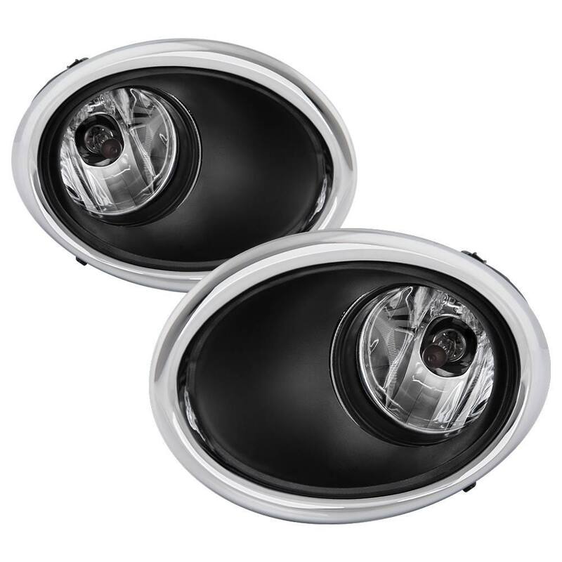 Spyder Auto Nissan Rogue 2017-2018 Sport Models Only OEM Fog Lights w/Switch - Clear - 5084934