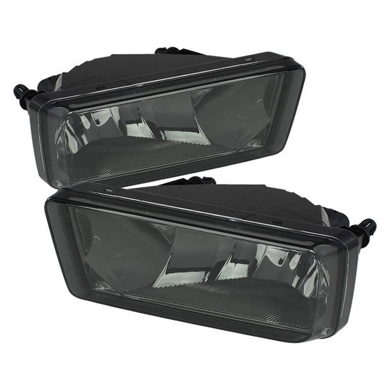 Spyder Auto Chevy Silverado 07-13/Avalanche/Suburban/Tahoe 07-14(w/Off Road Package )(880 bulbs included)OEM FogLight wo/switch-Smk - 5043245