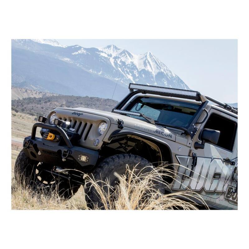 Aries Jeep JK Roof Light Mounting Brackets - 15911