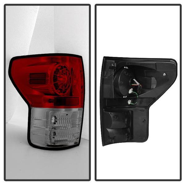 Spyder Auto Toyota Tundra 07-13 LED Tail lights - Red Clear - 5029607