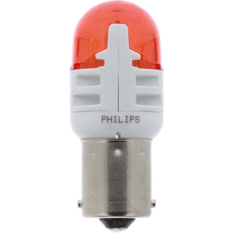 Philips Ultinon LED 1156 Amber Signaling Bulb (2-Pack) - 1156ALED