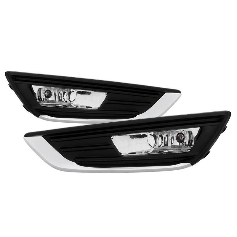 Spyder Auto Ford Focus 2015-2016 OEM Fog Lights W/Switch - Clear - 5083012