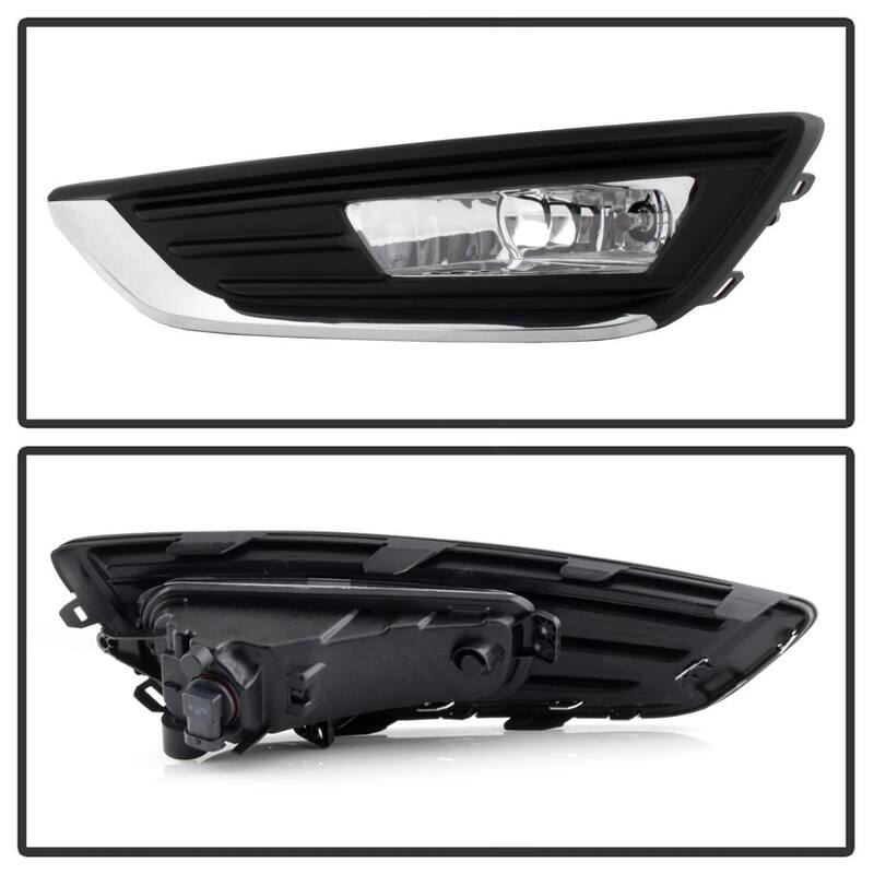 Spyder Auto Ford Focus 2015-2016 OEM Fog Lights W/Switch - Clear - 5083012