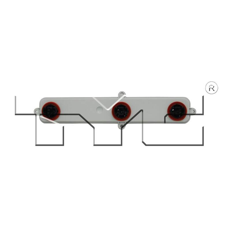 TYC Tail Light Connector Plate - 11-5701-20