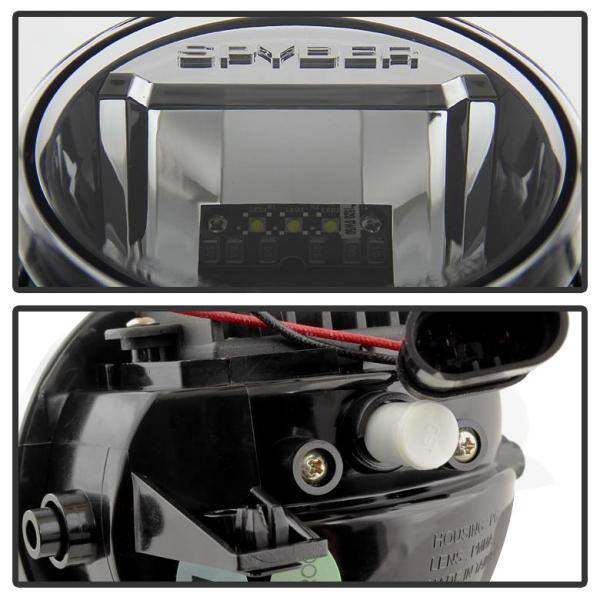 Spyder Auto Ford F150 09-14 LED Fog Lights - Chrome - 5081063