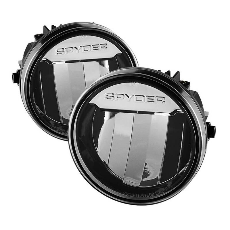 Spyder Auto Ford F150 09-14 LED Fog Lights - Chrome - 5081063