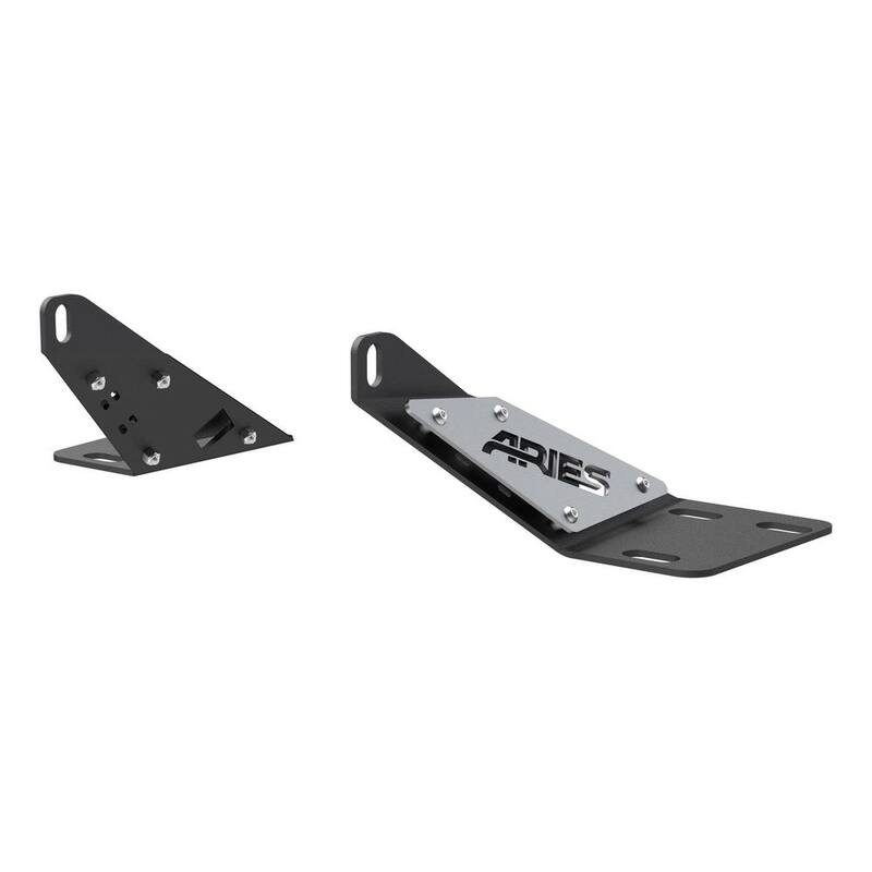 Aries Jeep TJ Hood Light Mounting Brackets - 15913