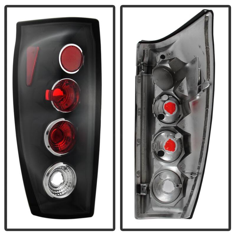 Spyder Auto Chevy Avalanche 02-06 Euro Style Tail Lights - Black - 5001108