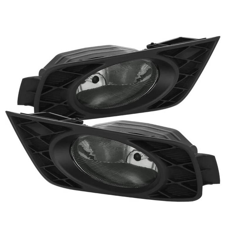 Spyder Auto Honda Odyssey 08-10 OEM Fog Lights W/Switch- Smoked - 5077448