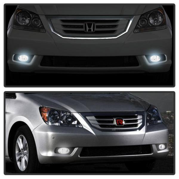 Spyder Auto Honda Odyssey 08-10 OEM Fog Lights W/Switch- Smoked - 5077448