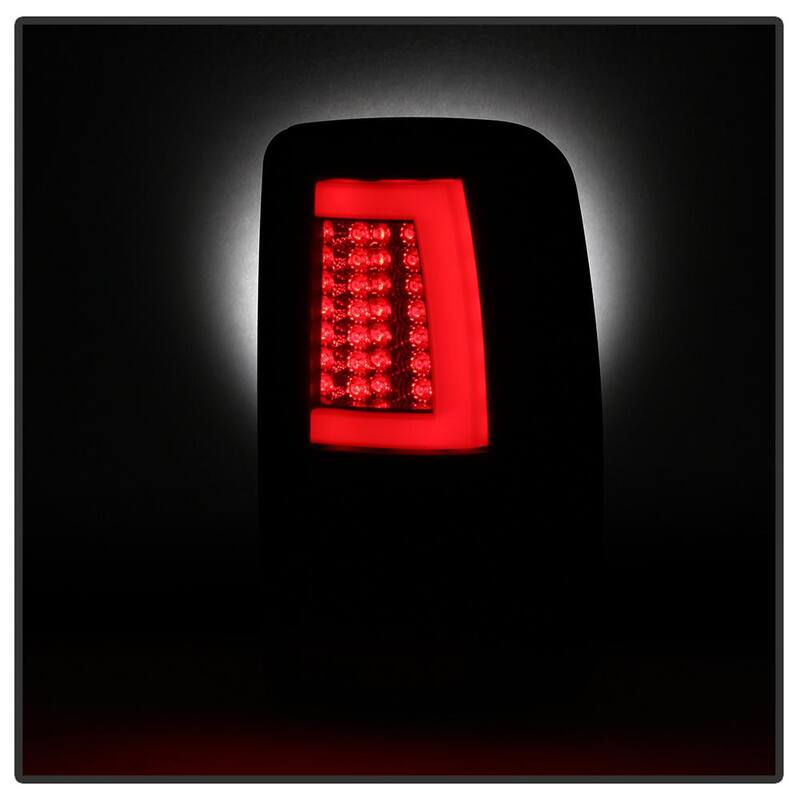 Spyder Auto Chevy Suburban/Tahoe 1500/2500 00-06 / GMC Yukon/Yukon XL 00-06 Version 2 Light Bar LED Tail Lights - Black Smoke - 5084156