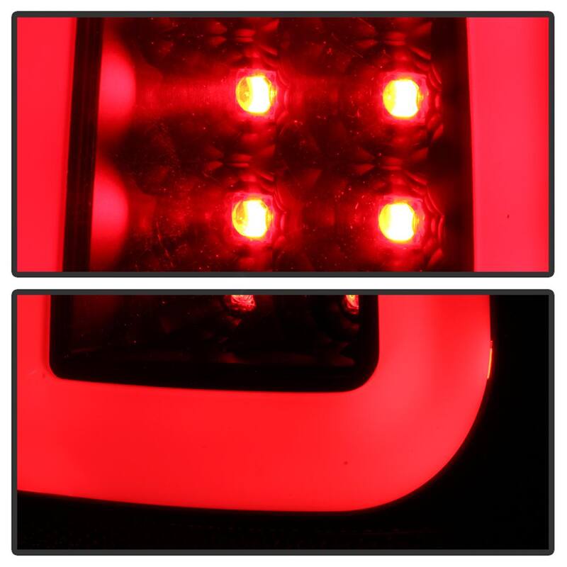 Spyder Auto Ford Super Duty F-250/ F-350/ F-450 08-16 Version 3 Light Bar LED Tail Lights - Black - 5084712