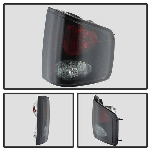 Spyder Auto Chevy S10 94-04 / GMC Sonoma 94-04 / Isuzu Hombre 96-00 Euro Style Tail Lights - Black Smoke - 5078049