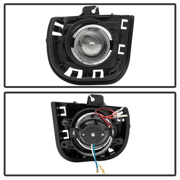 Spyder Auto Scion TC 2014-2016 Halo Projector Fog Lights w/Switch - Clear - 5082701