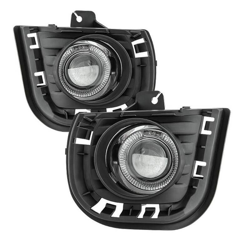 Spyder Auto Scion TC 2014-2016 Halo Projector Fog Lights w/Switch - Clear - 5082701