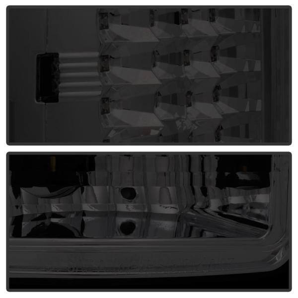 Spyder Auto GMC Sierra 1500 07-13 2500HD/3500HD 07-14 (Doesn't fit 3500HD Dually Models) LED Tail Lights - Smoke - 5014962