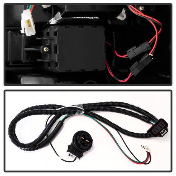 Spyder Auto GMC Sierra 1500 07-13 2500HD/3500HD 07-14 (Doesn't fit 3500HD Dually Models) LED Tail Lights - Smoke - 5014962