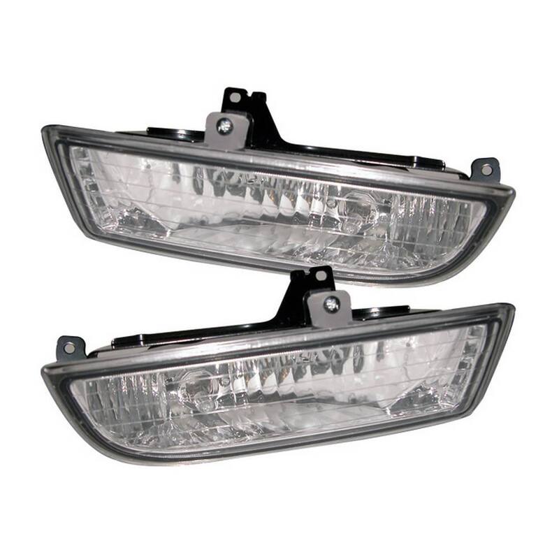 Spyder Auto Honda Prelude 97-01 OEM Fog Lights W/Switch- Clear - 5020734