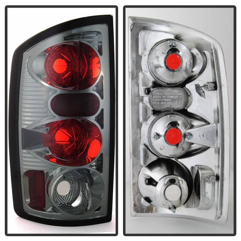 Spyder Auto Dodge Ram 02-06 1500 / Ram 2500/3500 03-06 Euro Style Tail Lights - Smoke - 5002600