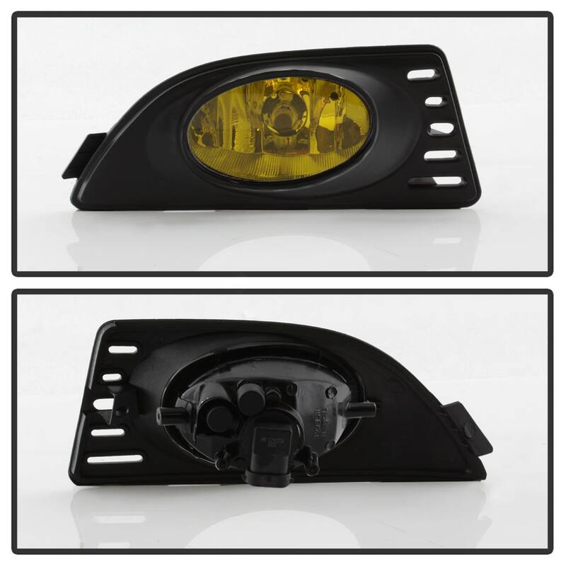 Spyder Auto Acura RSX 05-07 OEM Fog Lights w/Switch - Yellow - 5020680