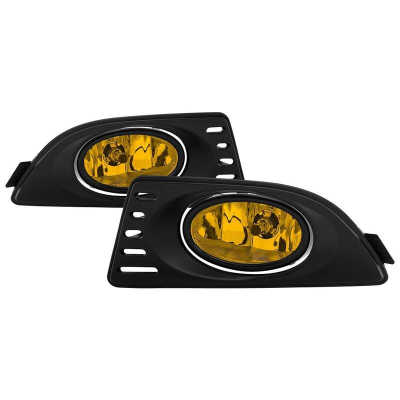 Spyder Auto Acura RSX 05-07 OEM Fog Lights w/Switch - Yellow - 5020680