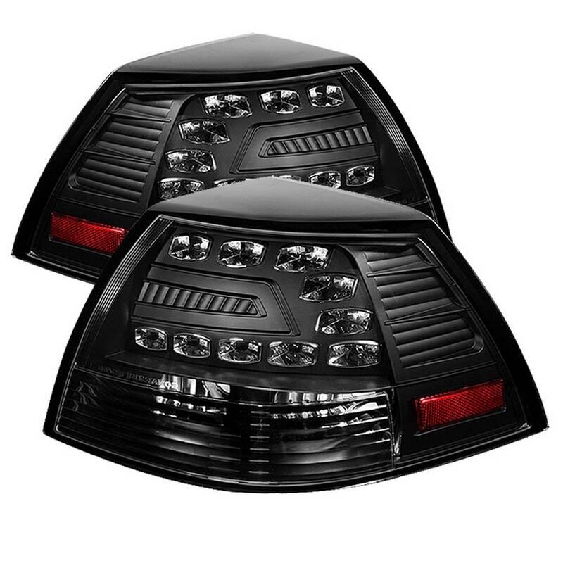 Spyder Auto Pontiac G8 08-09 (1157 & 3157 plug included within the housing) LED Tail Lights - Black - 5008565